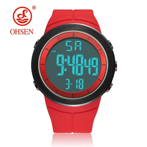 Digital Watches for Men Diving Tactical Wristwatch Big Dial Waterproof