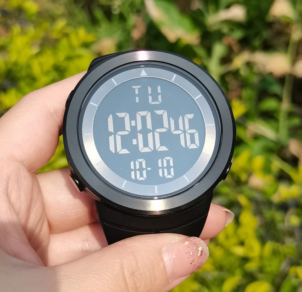 Digital Watches for Men Diving Tactical Wristwatch Big Dial Waterproof