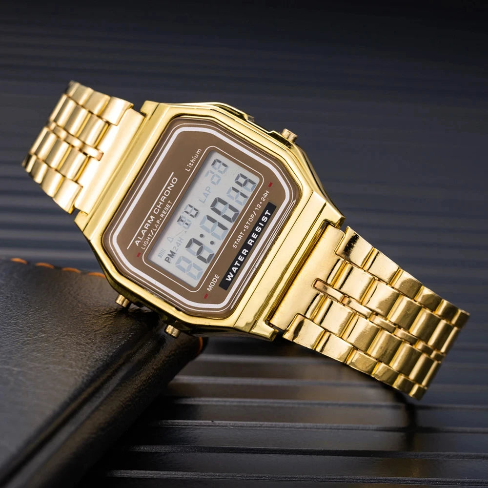 Men Sport Waterproof Bracelet Clock