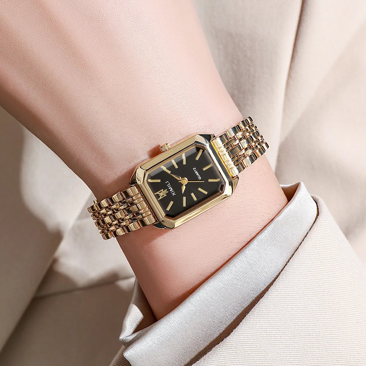 Business Luxury Ladies Fashion Stainless Steel Watch