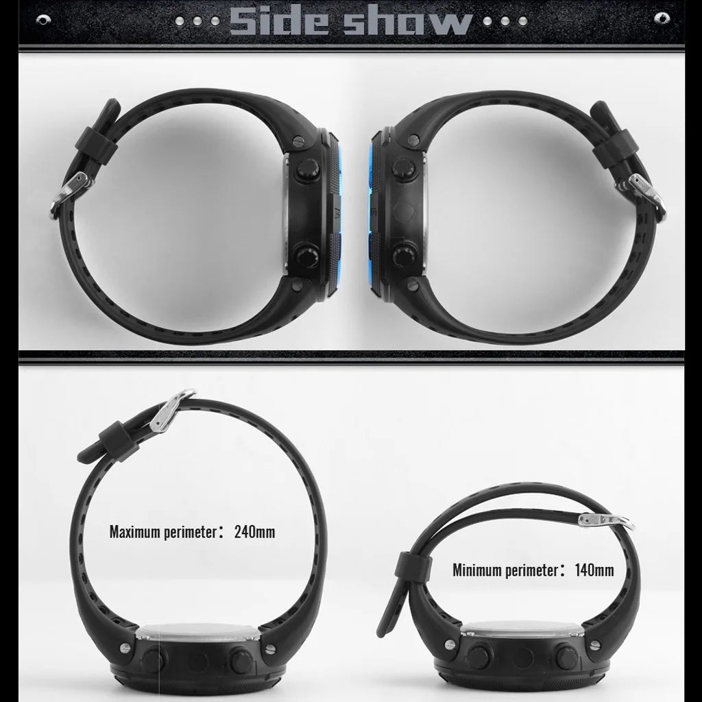 Military Sports Watches Luminous Multifunction LED Digital Wristwatch for men